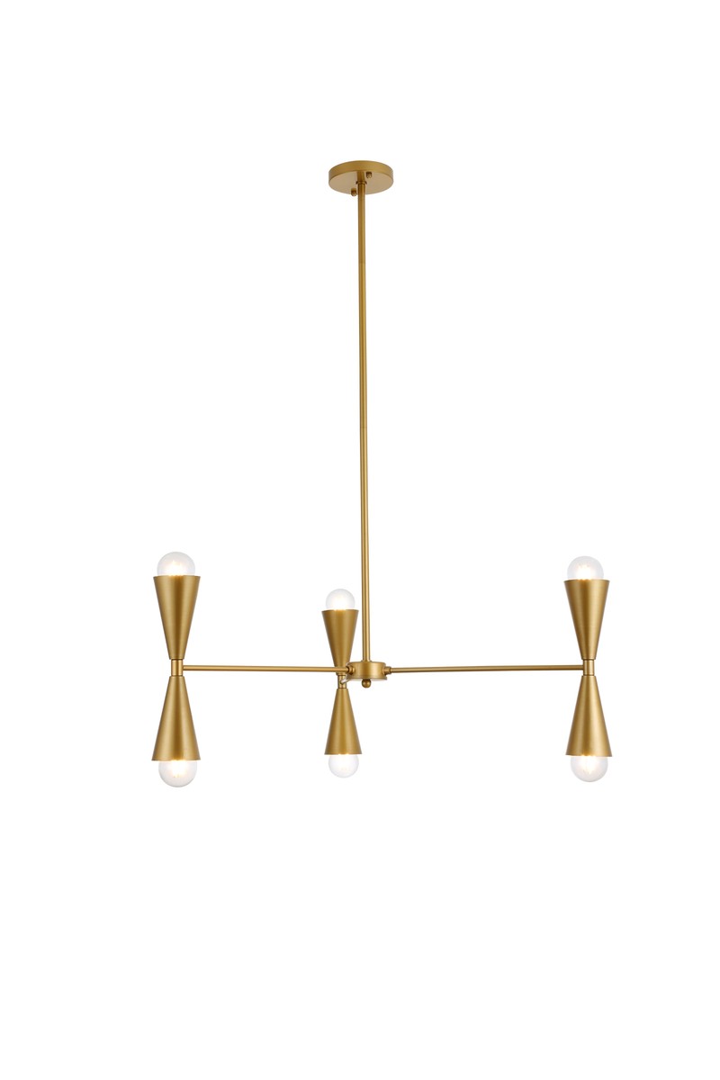 Elegant Lighting Six Light Pendant