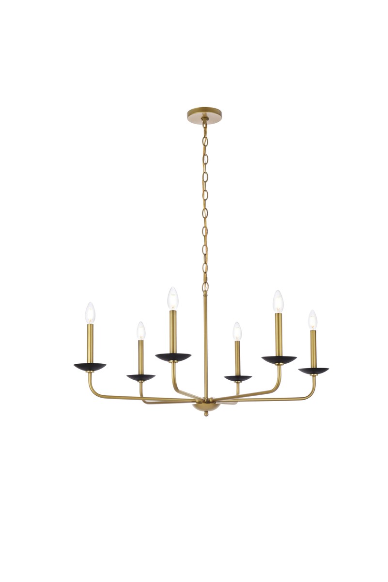 Elegant Lighting Six Light Pendant