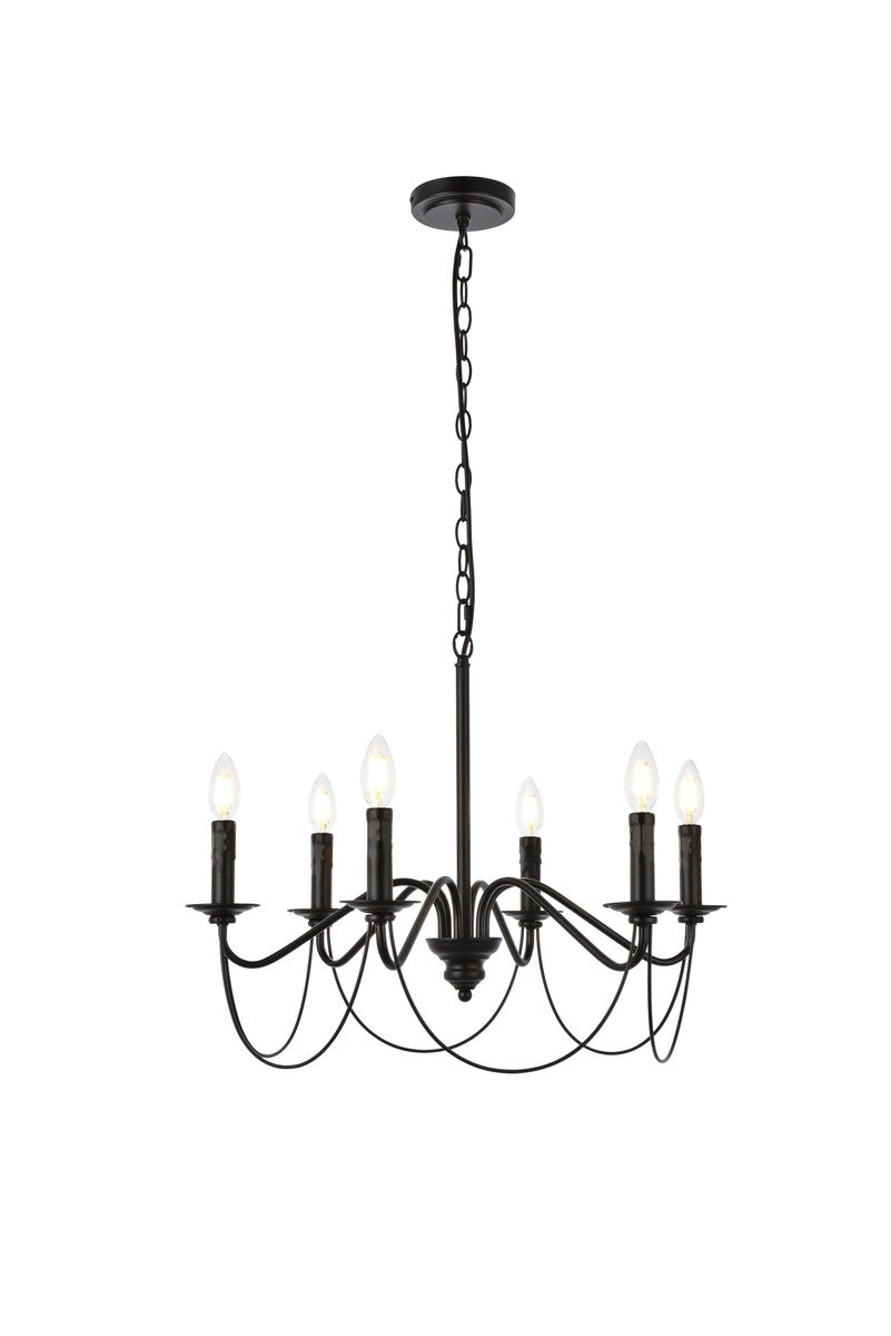 Elegant Lighting Six Light Pendant
