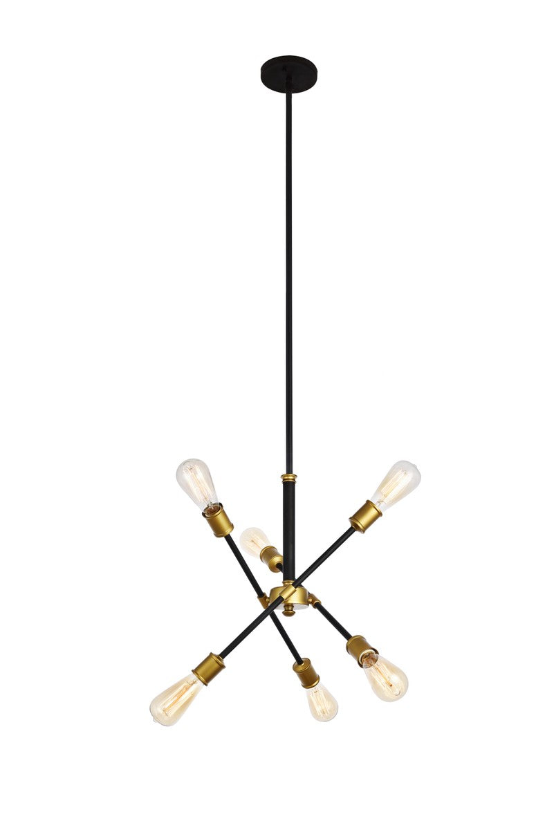 Elegant Lighting Six Light Pendant