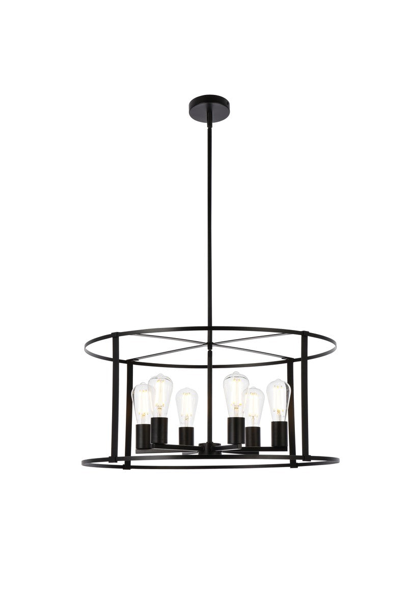 Elegant Lighting Six Light Pendant