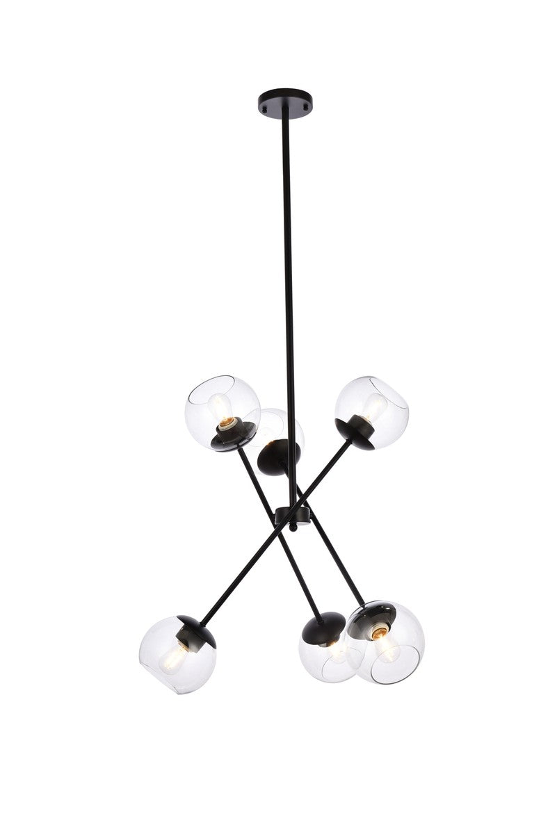 Elegant Lighting Six Light Pendant