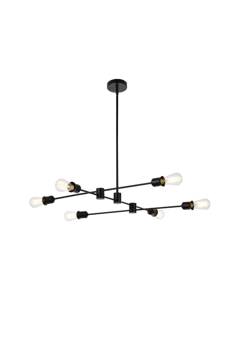 Elegant Lighting Six Light Pendant