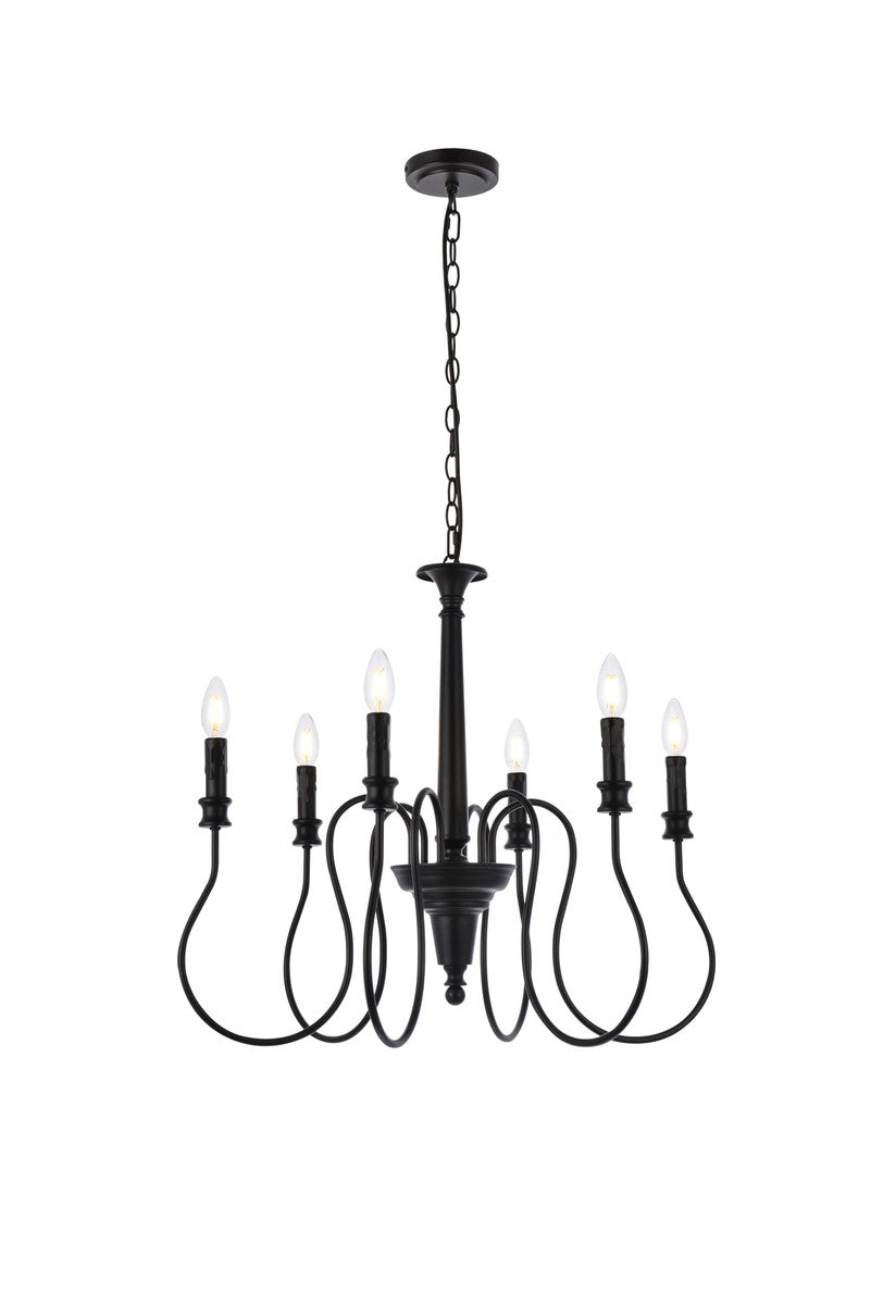 Elegant Lighting Six Light Pendant