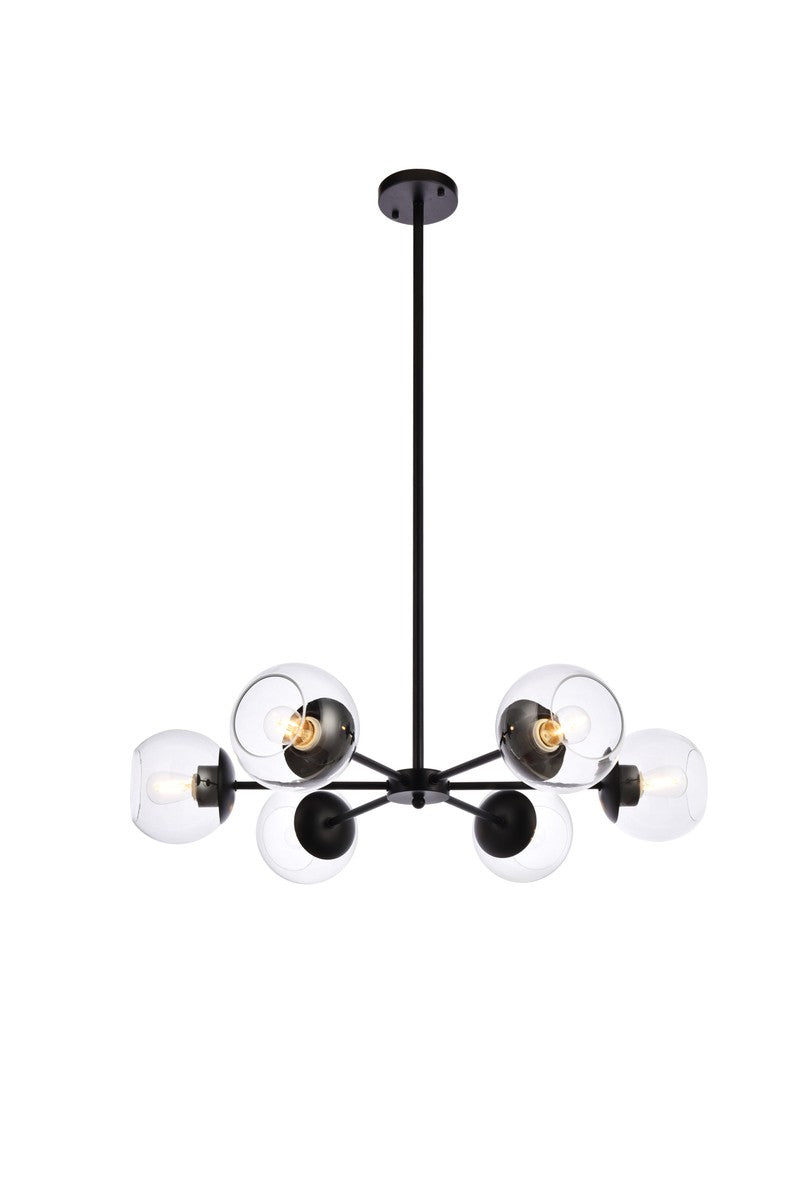 Elegant Lighting Six Light Pendant