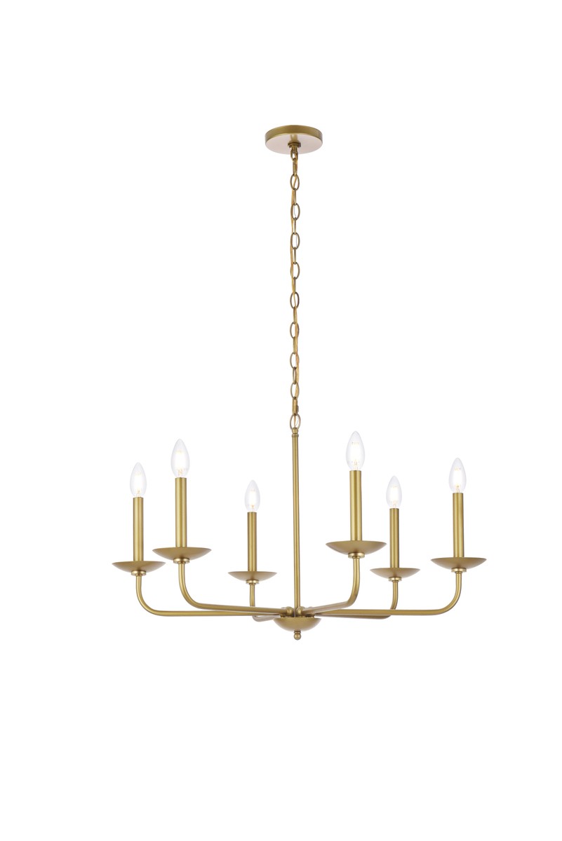 Elegant Lighting Six Light Pendant