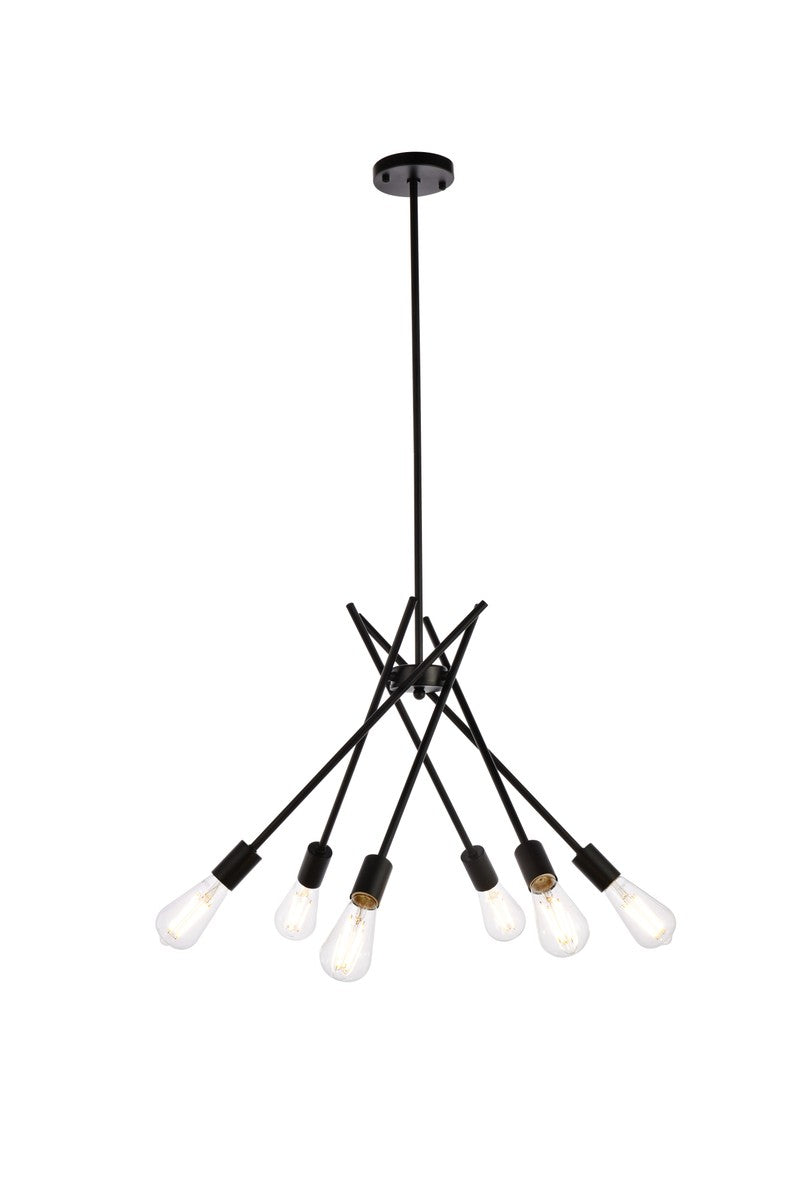 Elegant Lighting Six Light Pendant