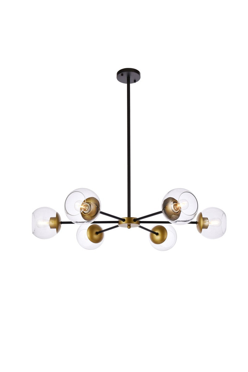 Elegant Lighting Six Light Pendant