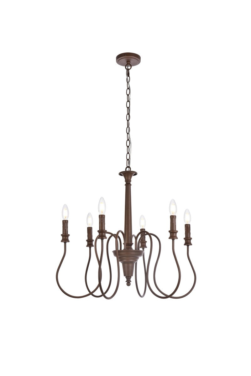 Elegant Lighting Six Light Pendant
