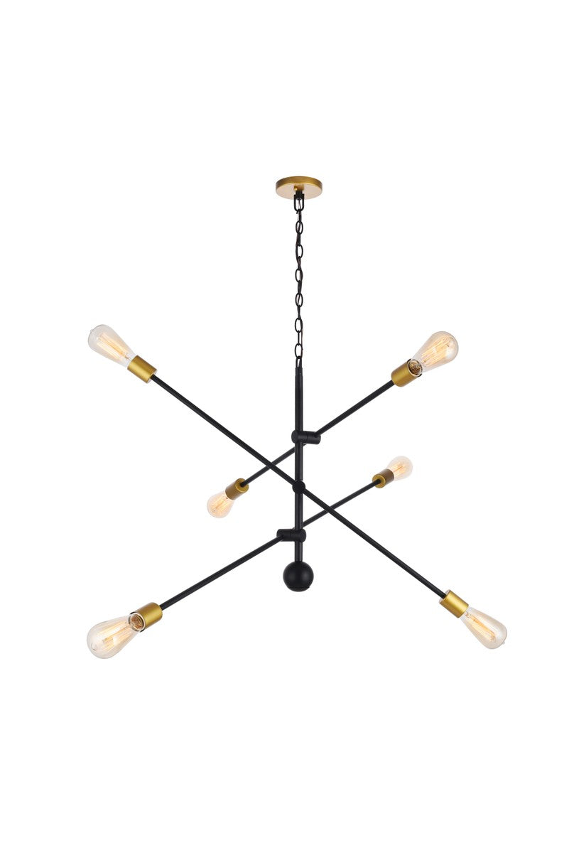 Elegant Lighting Six Light Pendant