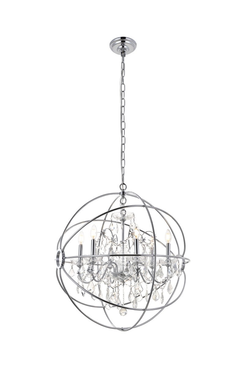 Elegant Lighting Six Light Pendant
