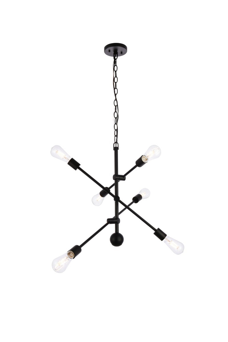 Elegant Lighting Six Light Pendant