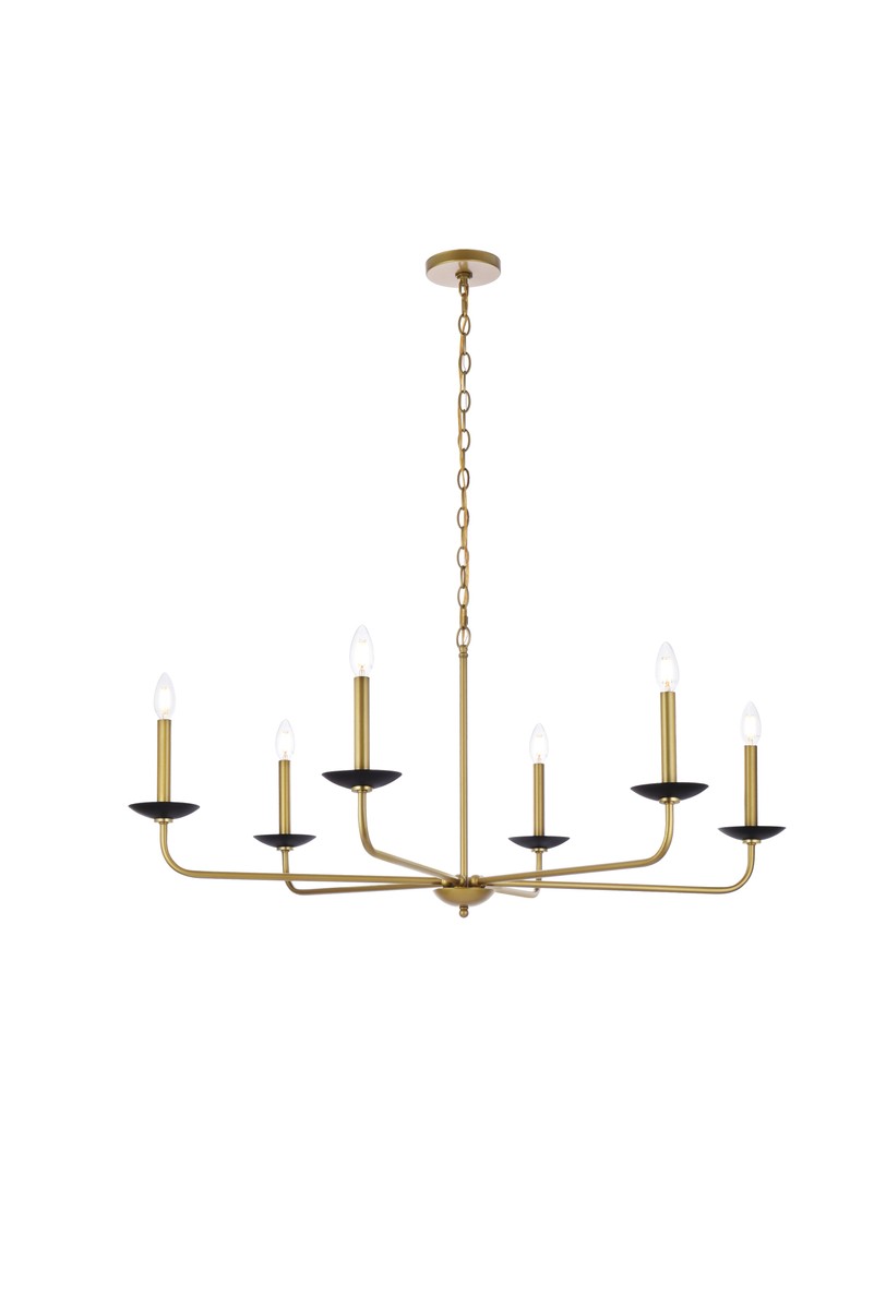 Elegant Lighting Six Light Pendant