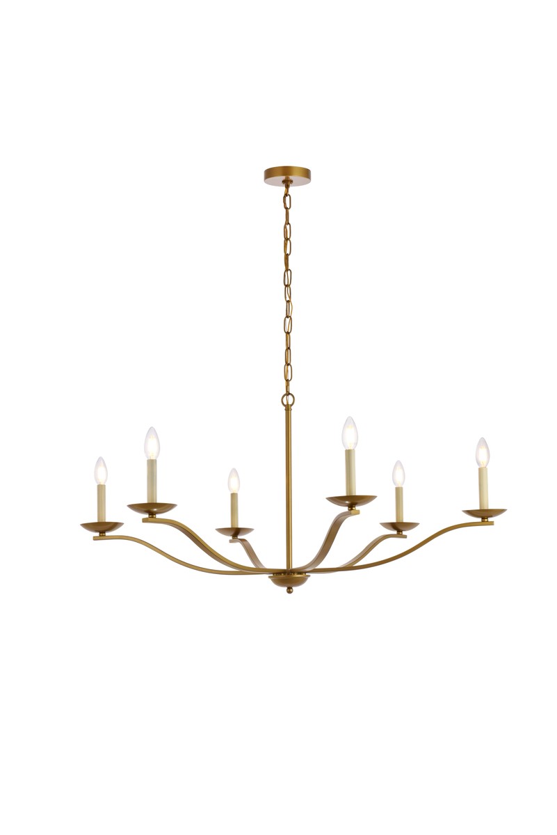 Elegant Lighting Six Light Pendant