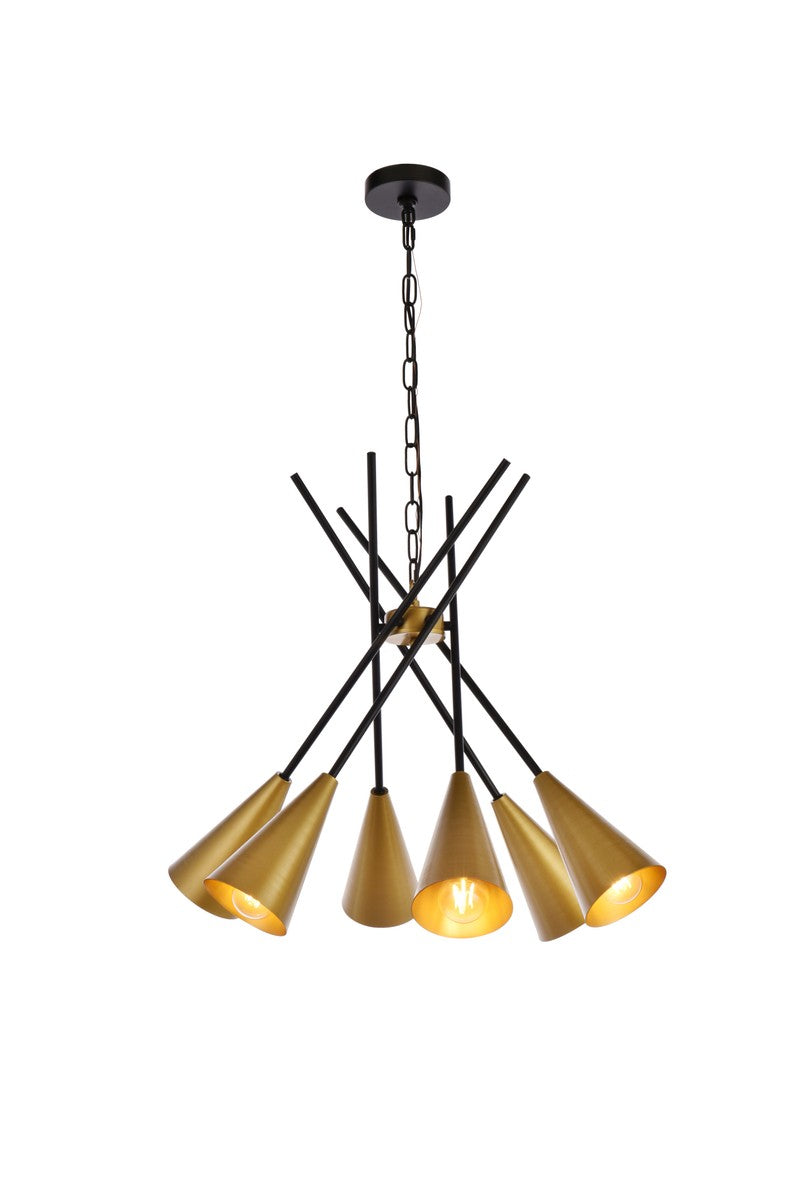 Elegant Lighting Six Light Pendant