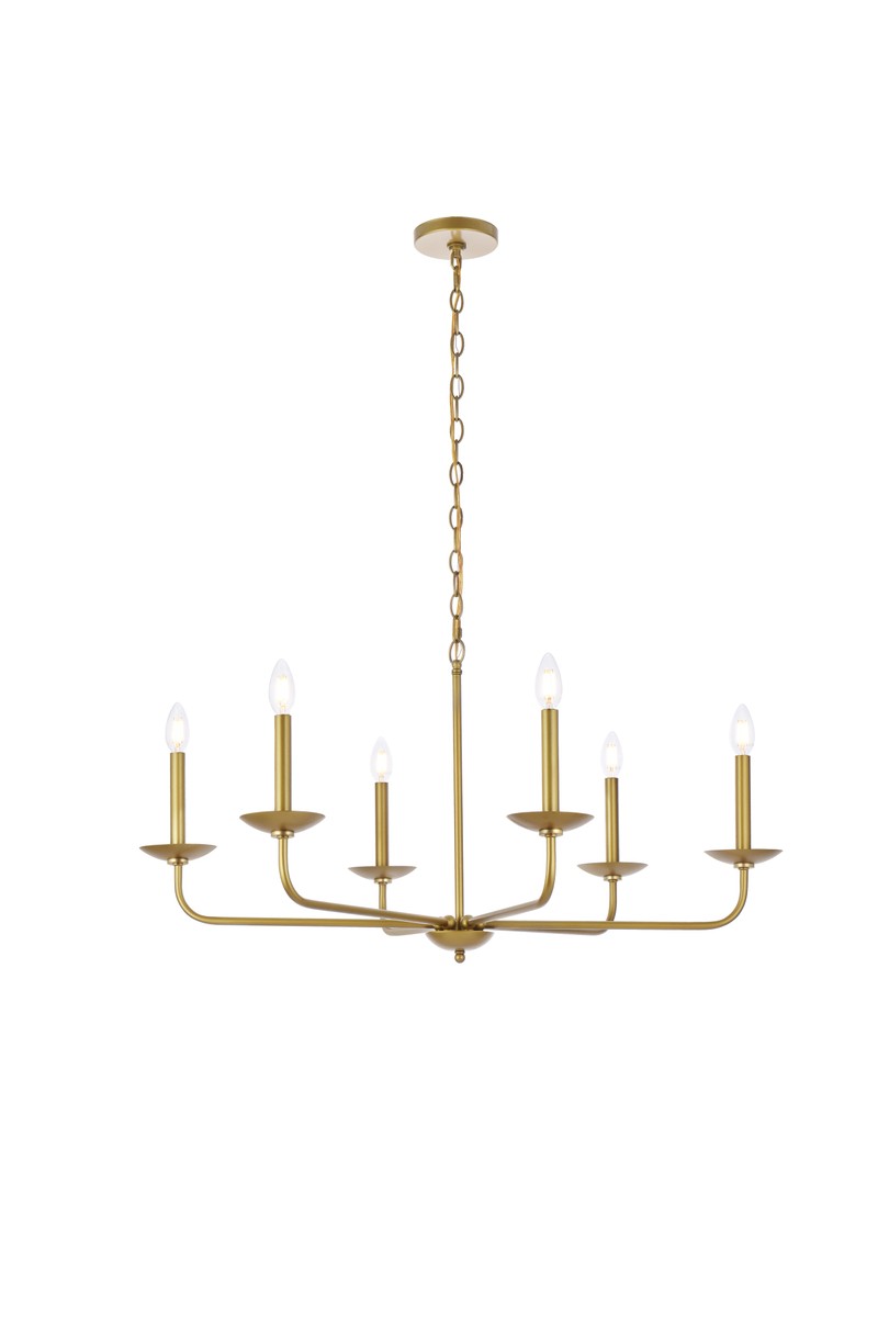 Elegant Lighting Six Light Pendant