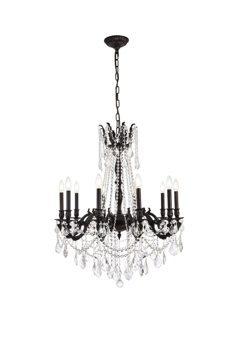 Elegant Lighting Ten Light Chandelier