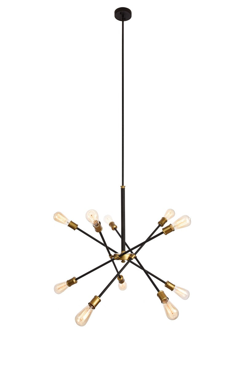Elegant Lighting Ten Light Chandelier