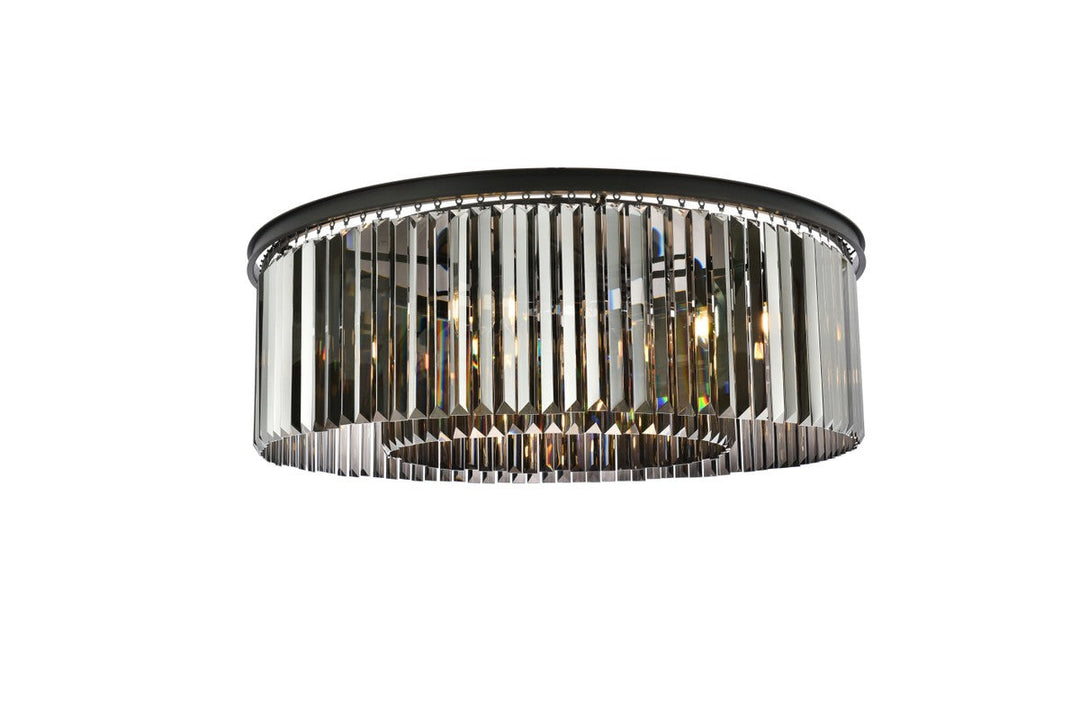 Elegant Lighting Ten Light Flush Mount