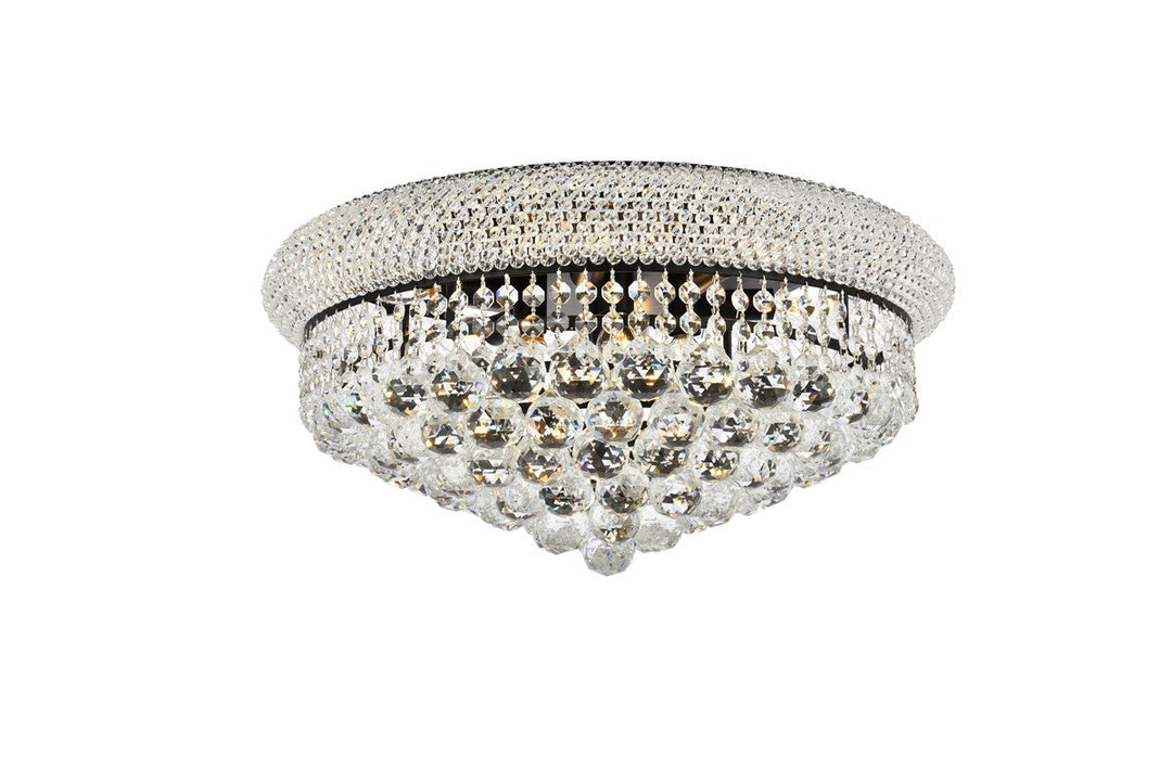 Elegant Lighting Ten Light Flush Mount