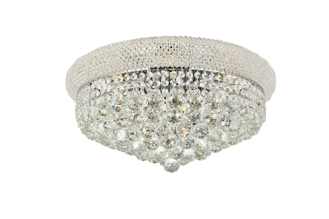 Elegant Lighting Ten Light Flush Mount