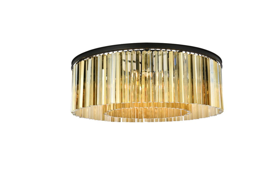 Elegant Lighting Ten Light Flush Mount