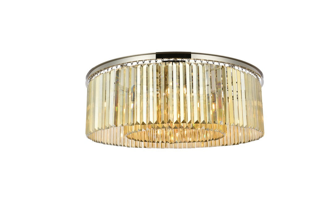 Elegant Lighting Ten Light Flush Mount