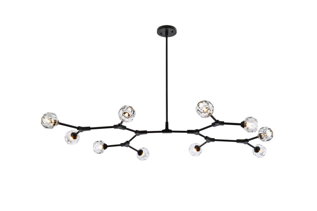 Elegant Lighting Ten Light Pendant