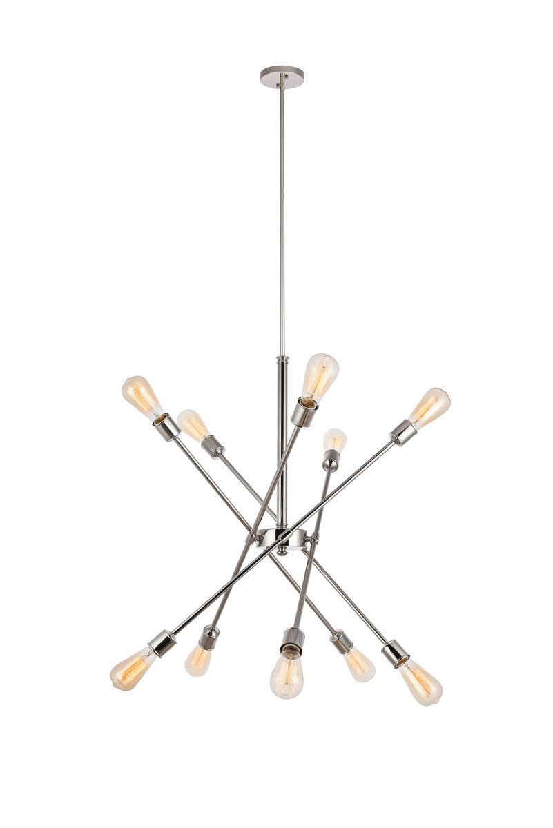 Elegant Lighting Ten Light Pendant