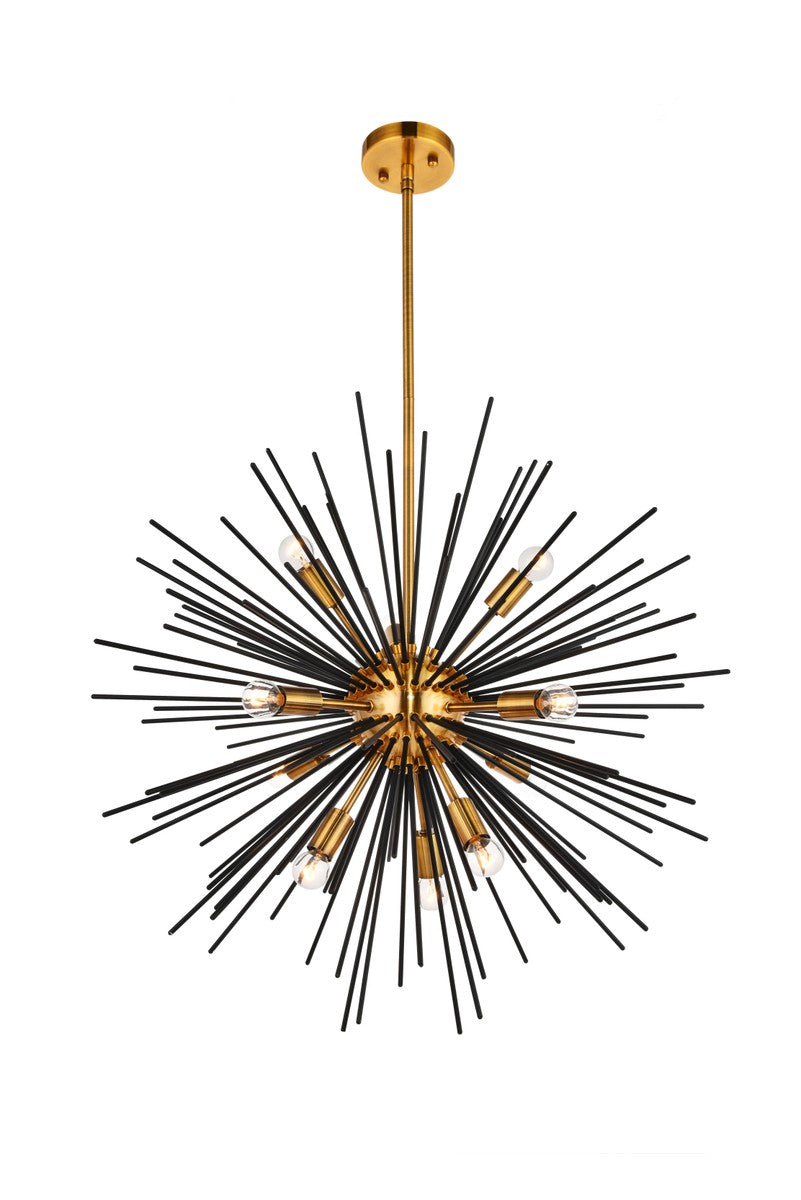 Elegant Lighting Ten Light Pendant
