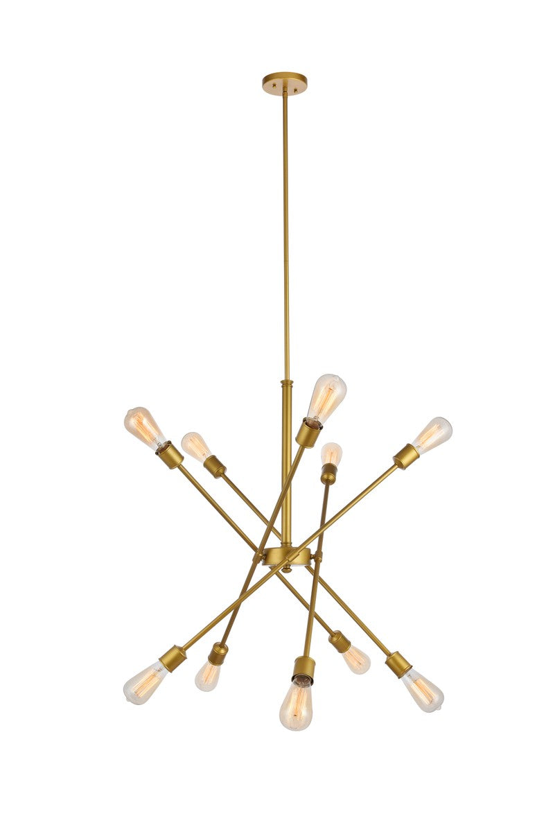 Elegant Lighting Ten Light Pendant
