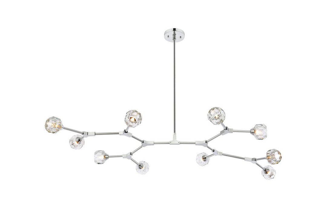 Elegant Lighting Ten Light Pendant