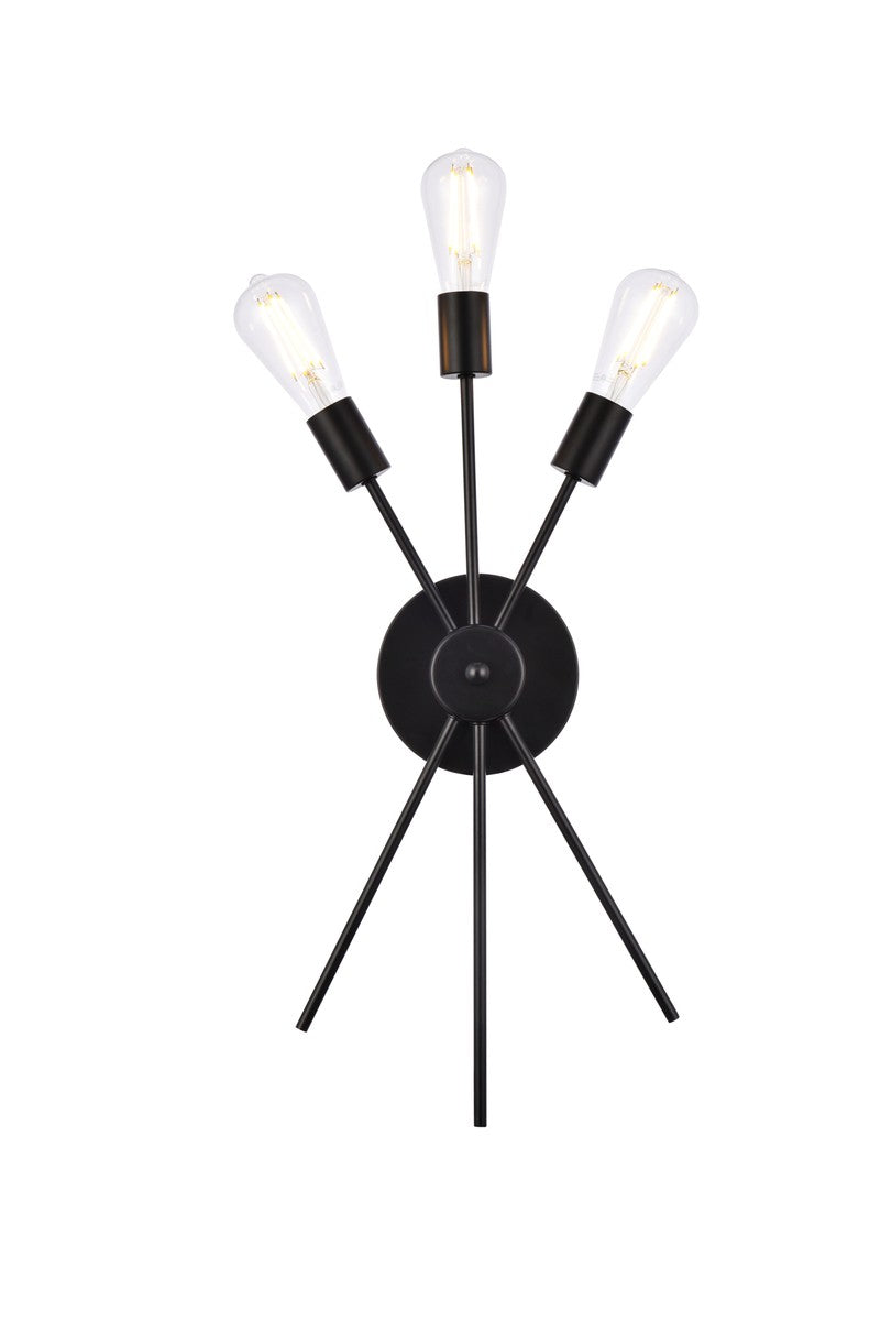 Elegant Lighting Three Light Bath Sconce
