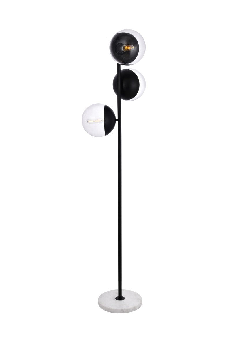 Elegant Lighting Three Light Floor Lamp