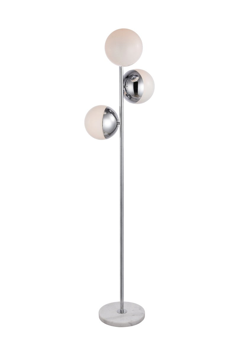 Elegant Lighting Three Light Floor Lamp
