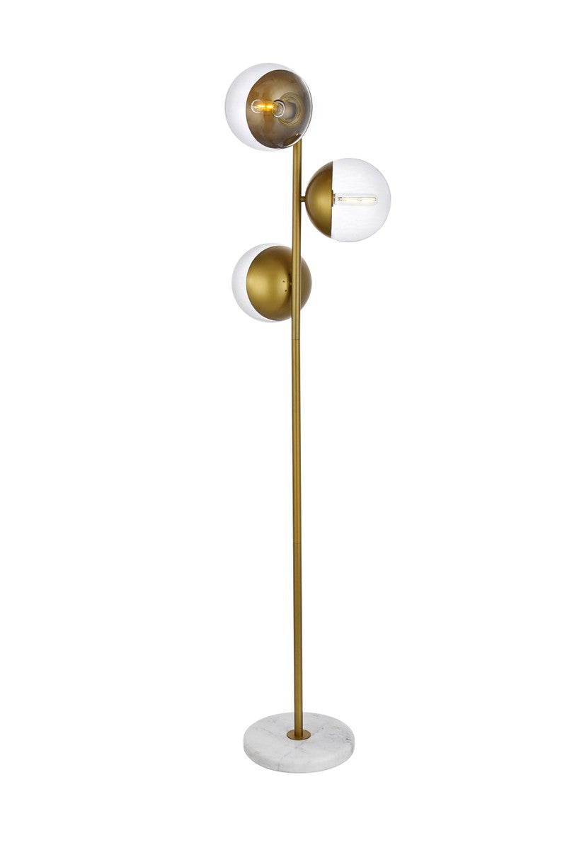 Elegant Lighting Three Light Floor Lamp