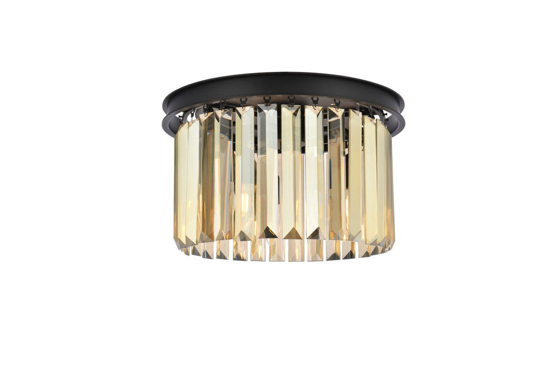 Elegant Lighting Three Light Flush Mount