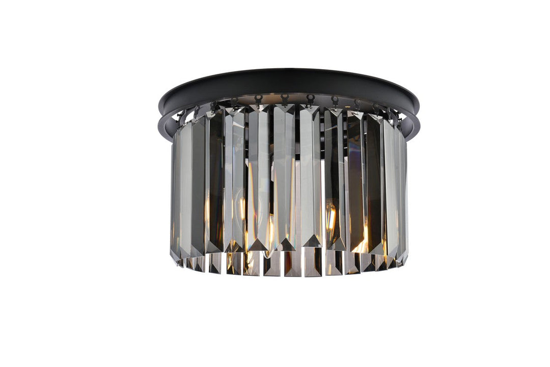 Elegant Lighting Three Light Flush Mount