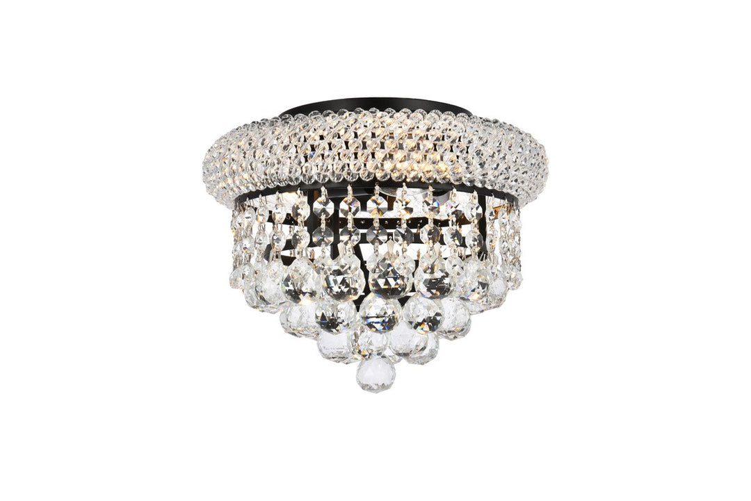 Elegant Lighting Three Light Flush Mount