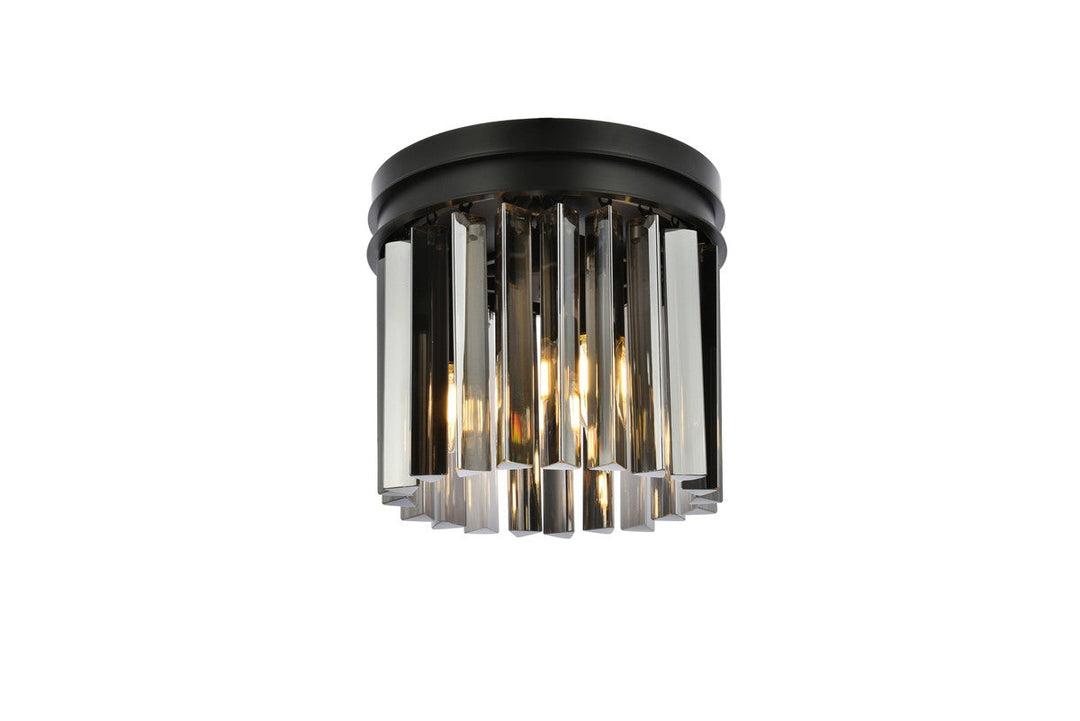 Elegant Lighting Three Light Flush Mount