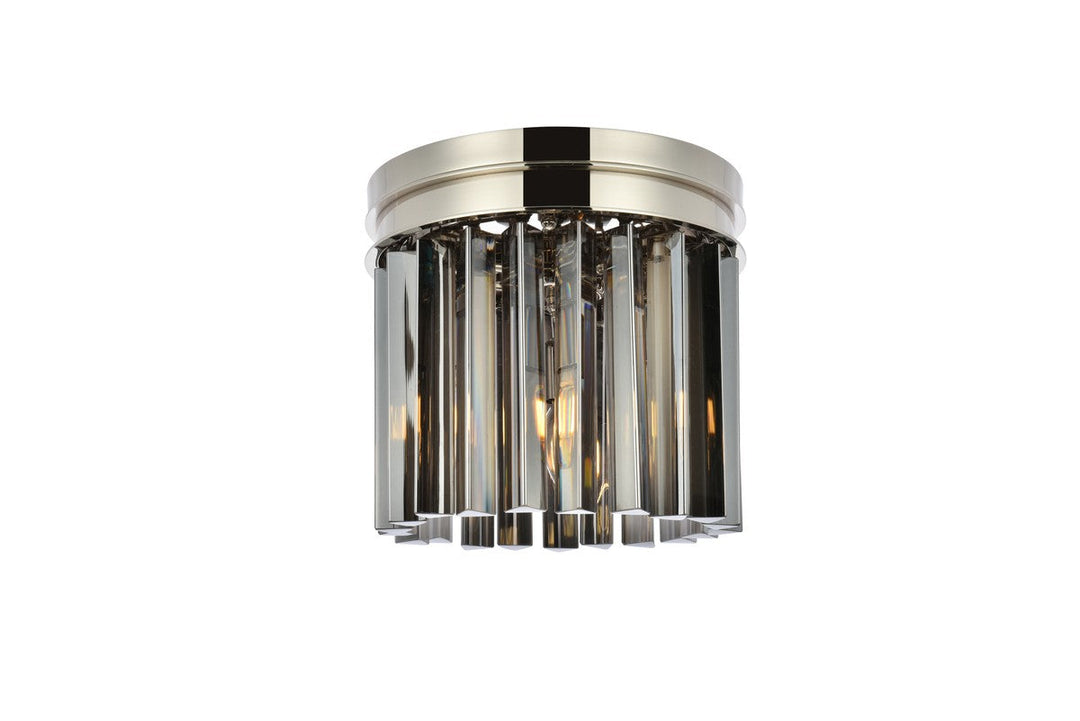 Elegant Lighting Three Light Flush Mount