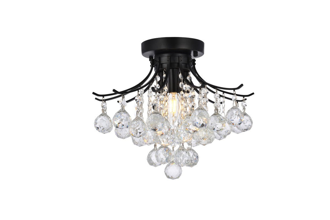 Elegant Lighting Three Light Flush Mount