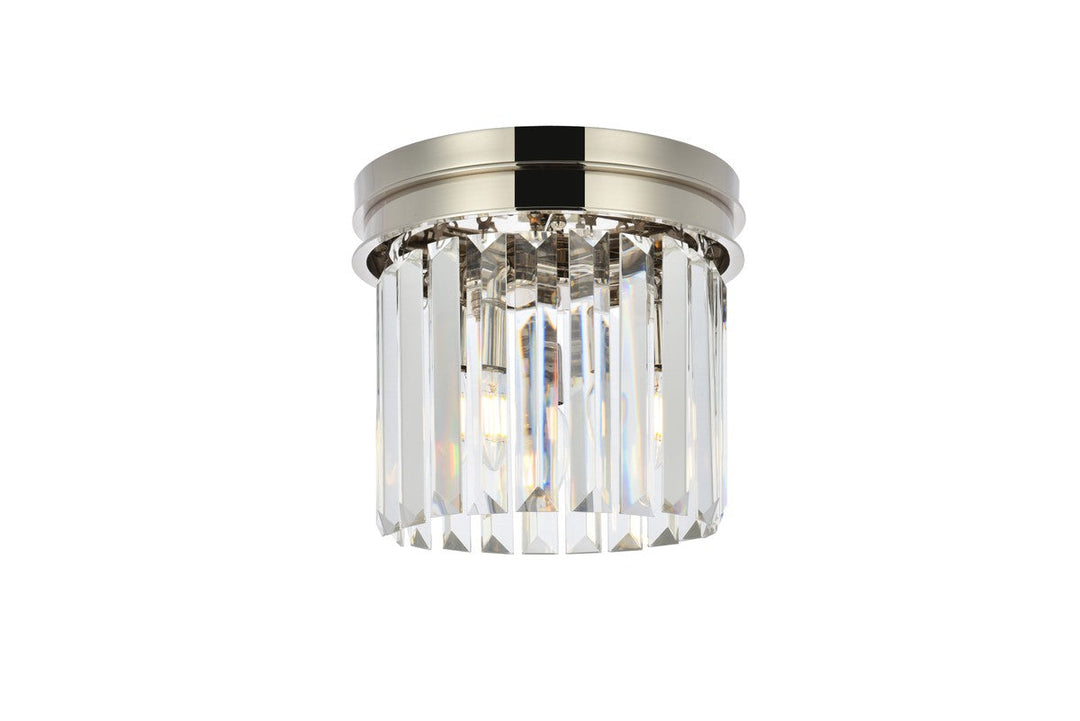 Elegant Lighting Three Light Flush Mount