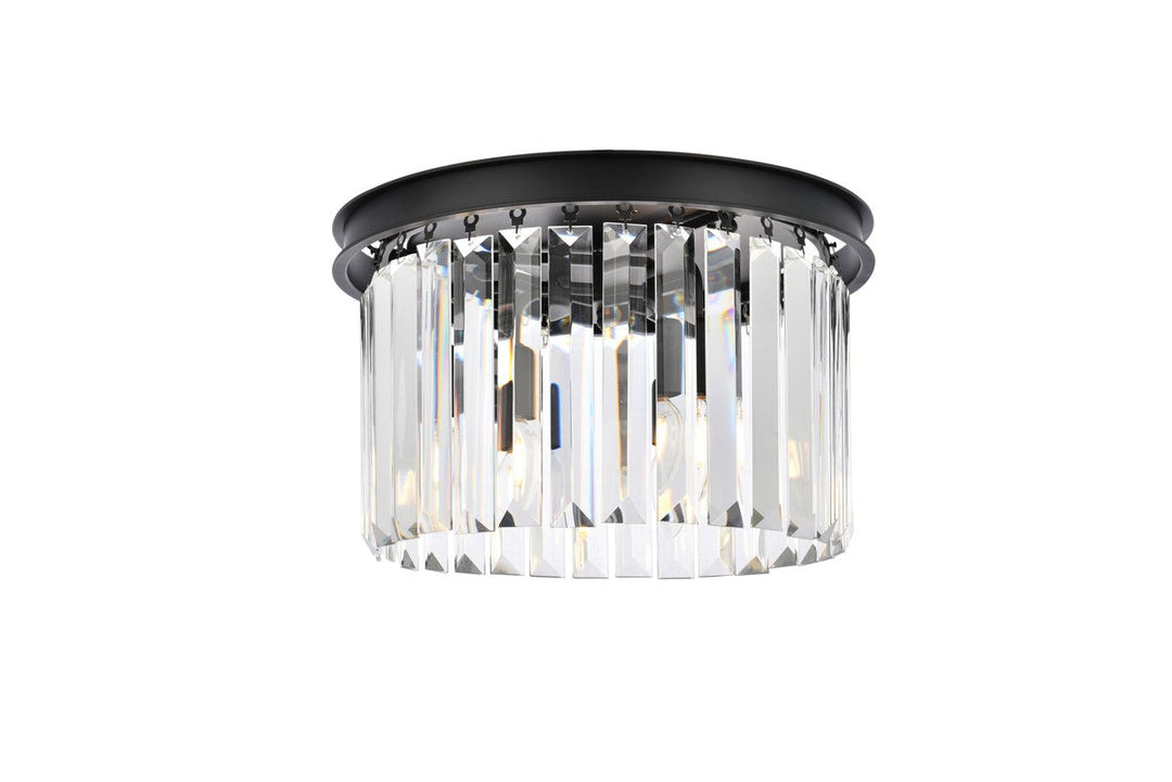 Elegant Lighting Three Light Flush Mount