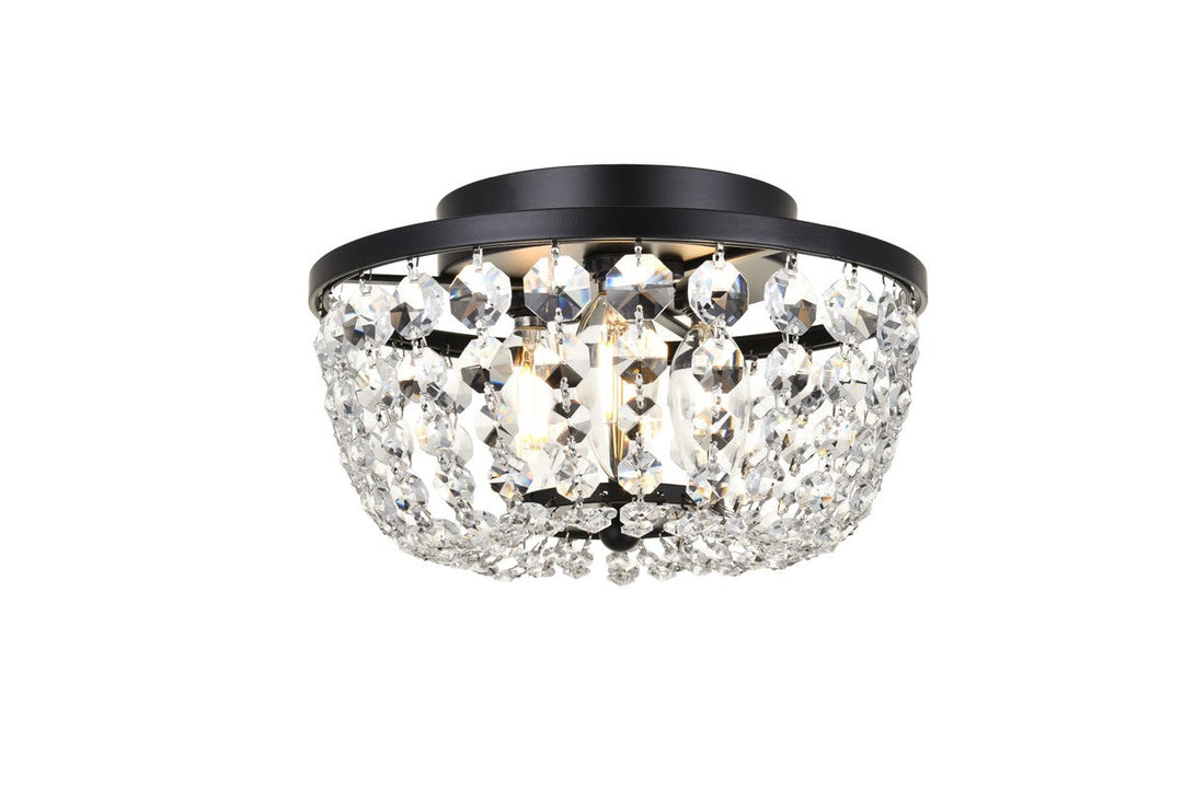 Elegant Lighting Three Light Flush Mount