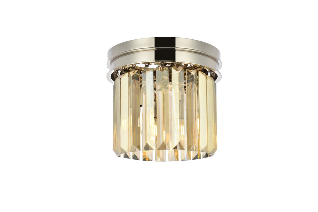 Elegant Lighting Three Light Flush Mount