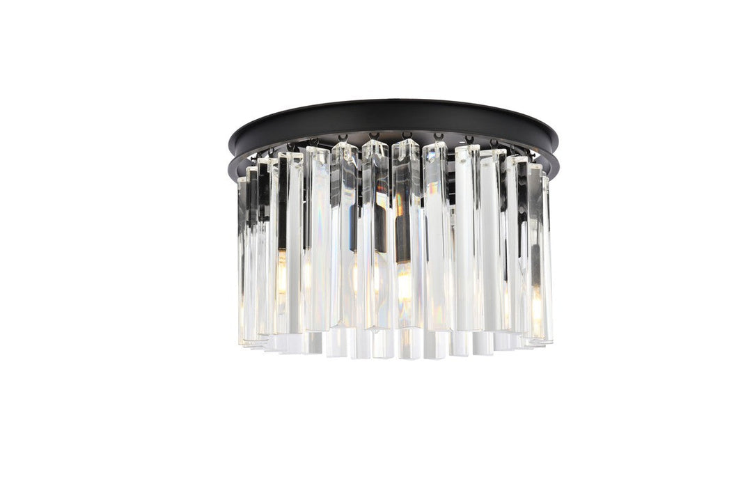 Elegant Lighting Three Light Flush Mount