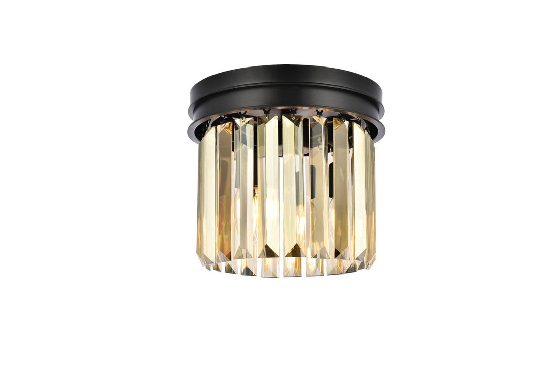 Elegant Lighting Three Light Flush Mount