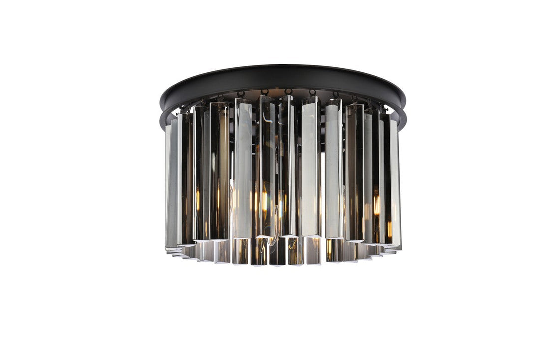 Elegant Lighting Three Light Flush Mount