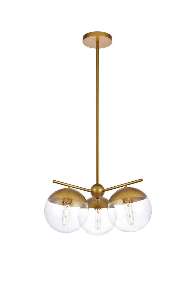 Elegant Lighting Three Light Pendant